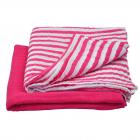 green sprouts Muslin Swaddle Blanket made from Organic Cotton-Hot Pink Set-44" x 44"
