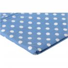 Bacati Grey & Blue Dots & Pin Striped Wearable Blanket