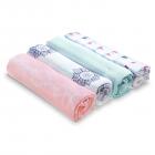 aden by aden + anais swaddle 4 pack, pretty pink