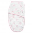 aden by aden + anais easy swaddle, doll- S/M