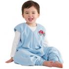 HALO Big Kids SleepSack Wearable Blanket, Microfleece, Blue Truck, 2T-3T