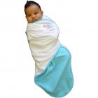 Snug & Tug Swaddling Blanket, Blue, 0-3 Months
