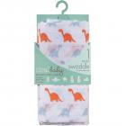 Ideal Baby by the Makers of Aden + Anais Muslin Swaddle, Cheeky Dino