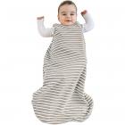 Woolino Wearable Blanket, 4 Season Basic Baby Sleep Bag or Sack, Merino Wool, 6-18m, Earth
