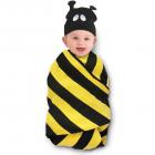 SOZO Bumblebee Swaddle Blanket & Cap Set