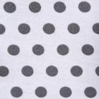 Safe Dream Wearable Blanket Poly Knit Grey Dot SM