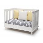 Delta Children Ava 3-in-1 Convertible Crib, White