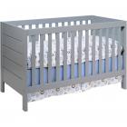 Baby Mod Modena 3-in-1 Convertible Crib Gray
