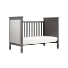 DaVinci Lila 3-in-1 Upholstered Convertible Crib in Slate with Pebble Grey Fabric Finish
