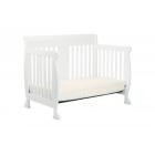 DaVinci Porter 4-in-1 Convertible Crib with Toddler Bed Conversion Kit in White Finish