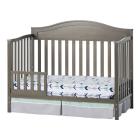 Child Craft 4-in-1 Convertible Baby Crib with Adjustable Mattress Heights - Dapper Gray - Sidney Collection