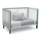 Serta Fremont 3-in-1 Convertible Crib, White/Gray