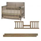 Child Craft Lucas 4 in 1 Convertible Crib with Optional Toddler Rail and Conversion Kit