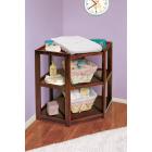 Badger Basket Diaper Corner Baby Changing Table, Cherry, Includes Pad