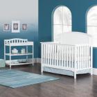 Child Craft Arched Top Dressing/Changing Table, Matte White