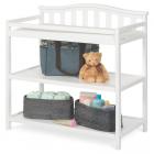Child Craft Arched Top Dressing/Changing Table, Matte White