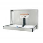 Foundations Full Stainless Horizontal Recessed Baby Changing Station