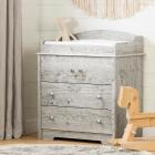 South Shore Aviron Changing Table with Drawers, Multiple Finishes