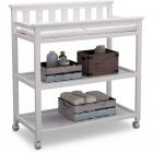 Delta Children Flat Top Changing Table with Casters, (Choose Your Color)