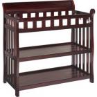Delta Children Eclipse Changing Table with Pad, Espresso Cherry