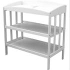 Wood Changing Table with Two Storage Shelves