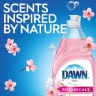 Dawn Ultra Botanicals Dishwashing Liquid Dish Soap, Cherry Blossom, 19.4 fl oz