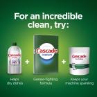 Cascade Complete Powder Dishwasher Detergent, Fresh Scent, 125 Oz