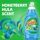 Gain Ultra Bleach Alternative Dishwashing Liquid Dish Soap, Honey Berry Hula, 38 fl oz