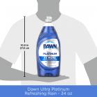 Dawn Platinum Liquid Dish Soap, Refreshing Rain Scent, 34 Fl Oz