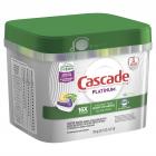 Cascade Platinum ActionPacs Dishwasher Detergent, Lemon, 48 count