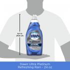Dawn Platinum Dishwashing Liquid Dish Soap, Refreshing Rain, 24 fl oz