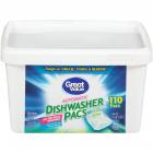 Great Value Automatic Dishwasher Pacs, Fresh Scent, 110 Count