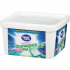 Great Value Automatic Dishwasher Pacs, Fresh Scent, 110 Count