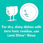 Lemi Shine Rinse Aid With Natural Citric Extracts, 8.45 oz