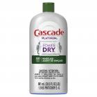 Cascade Platinum Dishwasher Rinse Aid, 30.5 Fl Oz