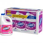Clorox Performance Bleach with Cloromax, Family 3 Pack, 121 Ounce