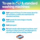 Clorox 2 Laundry Stain Remover and Color Booster Pack, Laundry Packs, 40 Count