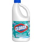 Clorox Splash-Less Liquid Bleach, Clean Linen Scent, 55 Ounce Bottle