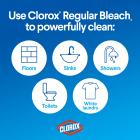 Clorox Regular Liquid Bleach, 64 oz Bottle