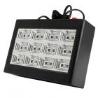 12 Strobe KTV Flashlight Table Lamp LED Night Light Mini Flash Black Case AC90-240V