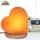 Himalayan Glow WBM 944AC USB Heart Salt Lamp, Multicolor Nightlight