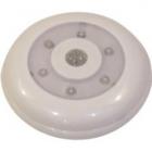 Dorcy Battery-Operated LED Wireless Motion Sensor Light for Home, White (41-1069)