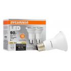 Sylvania LED Light Bulbs, PAR20, 6W (50W Equivalent) Bright White, 2-count