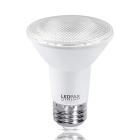 LEDPAX PAR 20 Dimmable LED Bulb, 7W (50W equivalent), 3000K , 470 Lumens, CRI 80, UL, ES Certified, 8 Pack