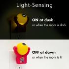 Projectables Disney Pixar Toy Story 4 LED Night Light, Plug-In, Light Sensing, 45057