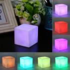 LED Color Changing Mood Cube Night Light Table Lamp Gadget Home Party Decoration, Mood Night Light, Night Lamp