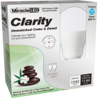 Miracle LED Clarity High Visibility LED Light Bulb Replace 100W 4-Pack