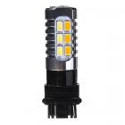 3157 5730 22 SMD LED Turn Signal Light Bulb Switchback +Resistor Amber/White