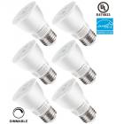 ENERGY STAR Dimmable PAR16 LED Light Bulb, 7.5W (75W Equivalent), 5000K Daylight, 600Lm, E26 Medium Base, 3 YEARS WARRANTY, Pack of 6