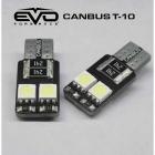 CIPA White T-10 LED Bulbs with Canbus